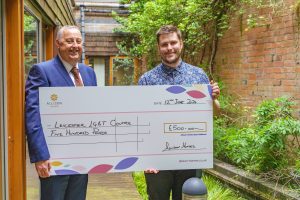 Leicester Pride - Allison Homes Donation