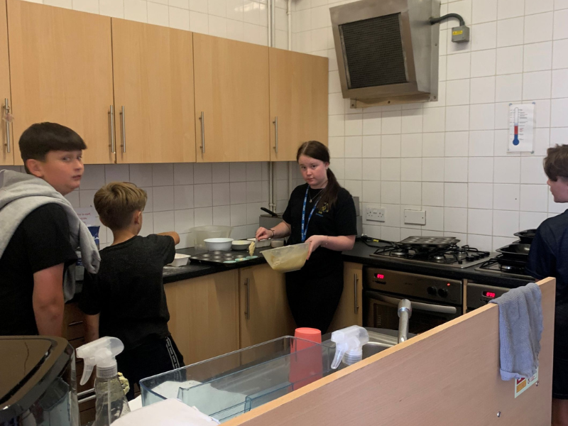 Young People March - Cooking